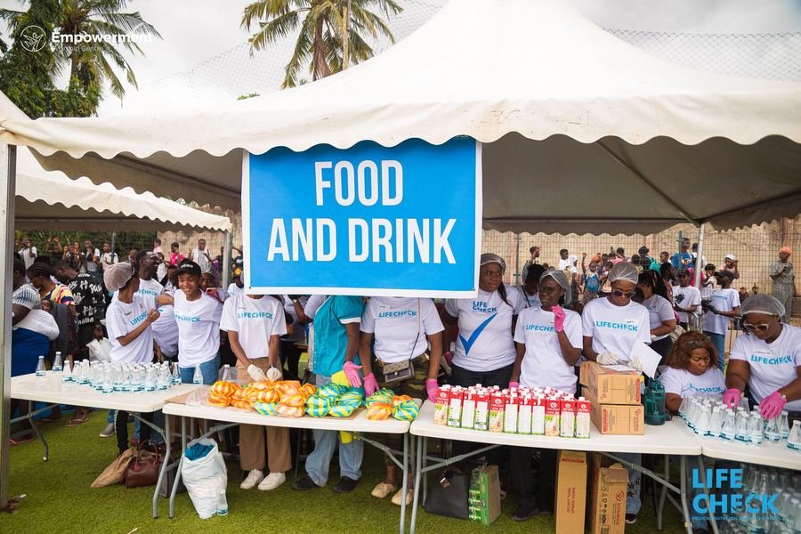 Free food and drink at LifeCheck Back to School